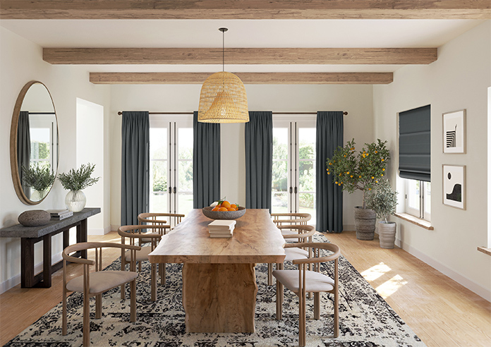 Melrose (Blackout), Lead Grey - Made to Measure Curtains - Image 15